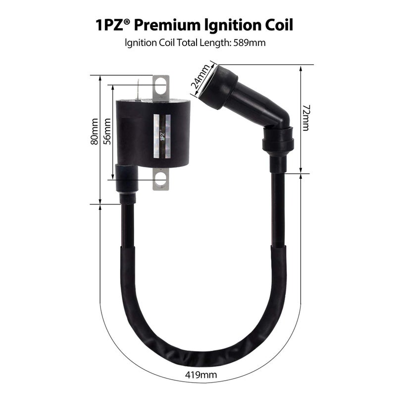 1PZ CT3-P01 Ignition Coil Spark Plug For Polaris ATV Trail Boss 325 330 2003 2004 2005 2006 2007 2008 2009 2010 2011 2012 2013 - Image 4